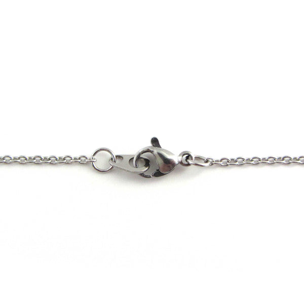 stainless steel lobster clasp closure