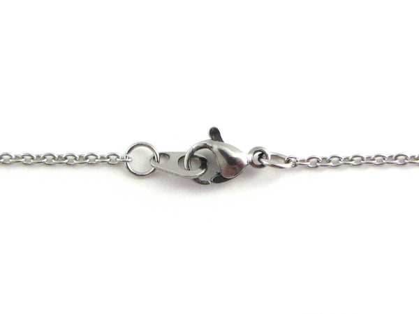 stainless steel lobster clasp closure
