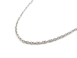 dainty stainless steel chain necklace