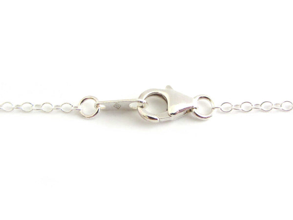 Sterling Silver Angel Wing Charm Necklace